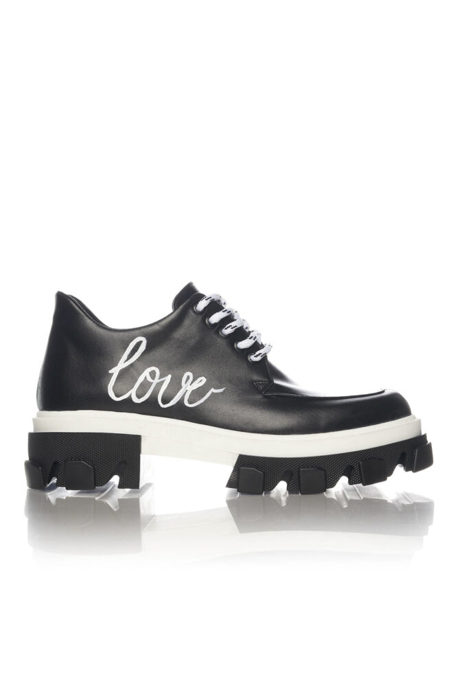 Pantofi Casual Mineli Venti Love Black