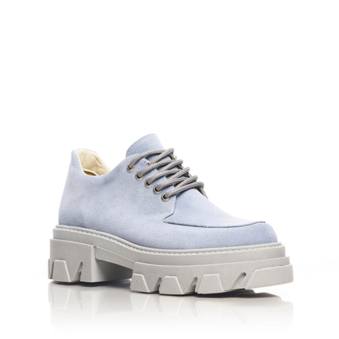 Pantofi Casual Mineli Kirby Light Blue - imagine 2