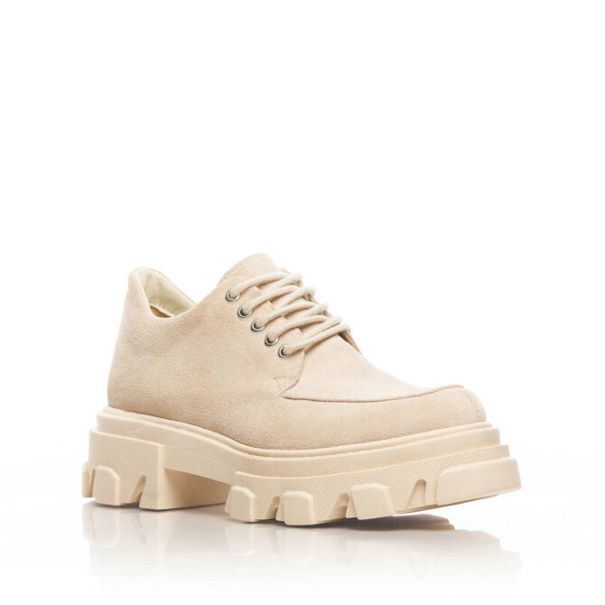 Pantofi Casual Mineli Kirby Nude - imagine 2