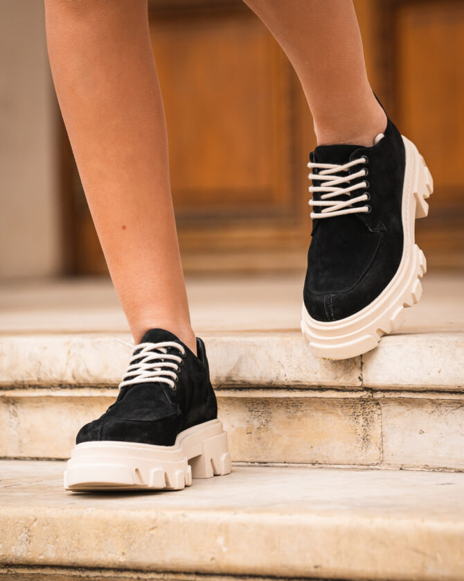 Pantofi Casual Mineli Kirby Black - Image 4