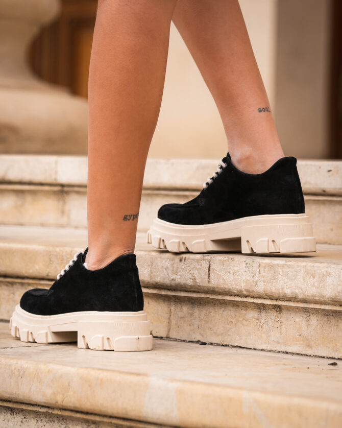 Pantofi Casual Mineli Kirby Black - Image 6