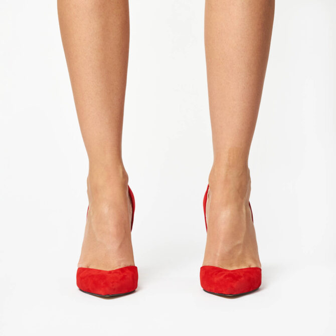 Pantofi Stiletto Mineli Venti Red - imagine 4
