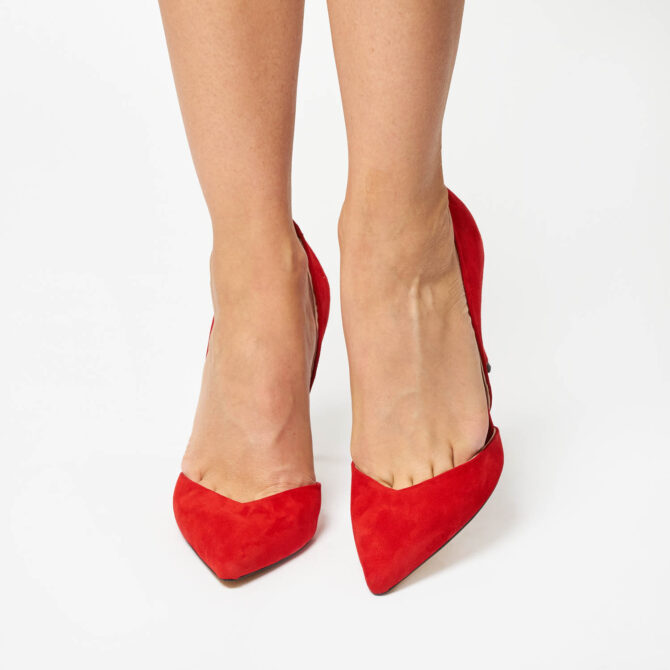 Pantofi Stiletto Mineli Venti Red - imagine 5